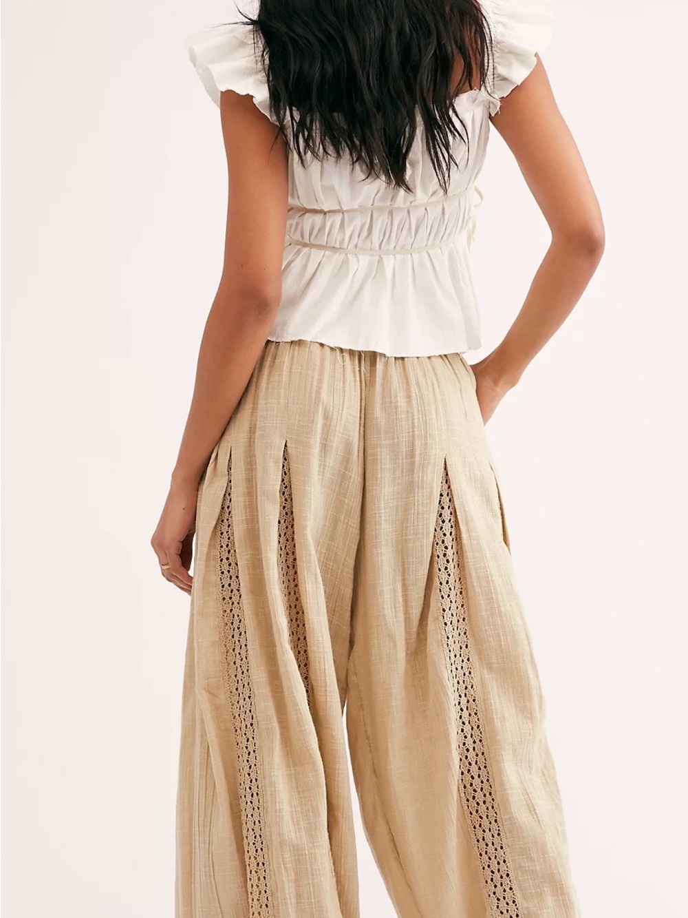 FREE PEOPLE BARELY SAGE PALONIA PANTS SIZE SMALL!! LIKE NEW!! - Picture 2 of 9